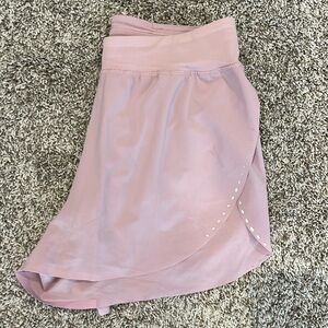 Lululemon fast and free shorts size 4 light pink